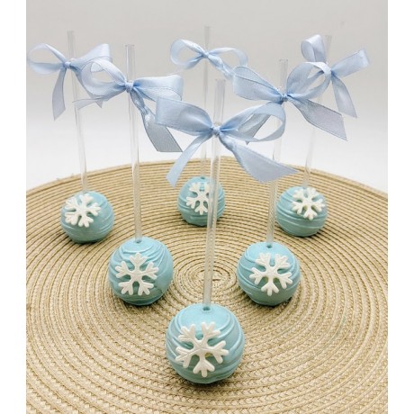 Cake Pop Floco Gelo