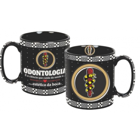 Caneca Profissão Odontologia 