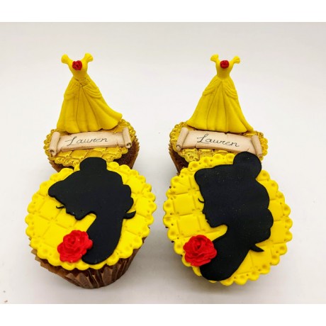 Cupcake Bela e a Fera