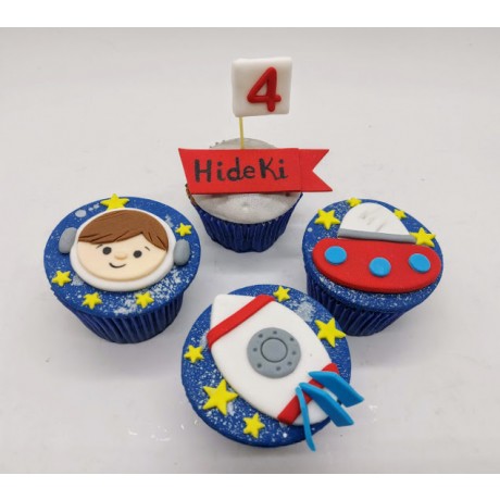 Cupcake Astronauta