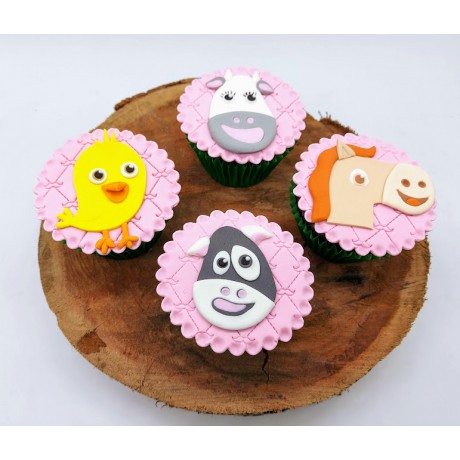Cupcake fazendinha do Bita