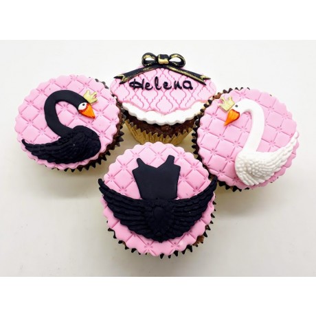 Cupcake Cisne Negro