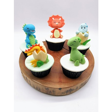 Cupcake Dino Baby 3D