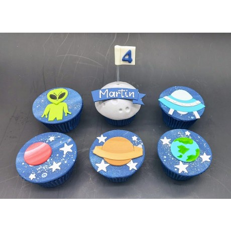 Cupcake Extraterrestre 