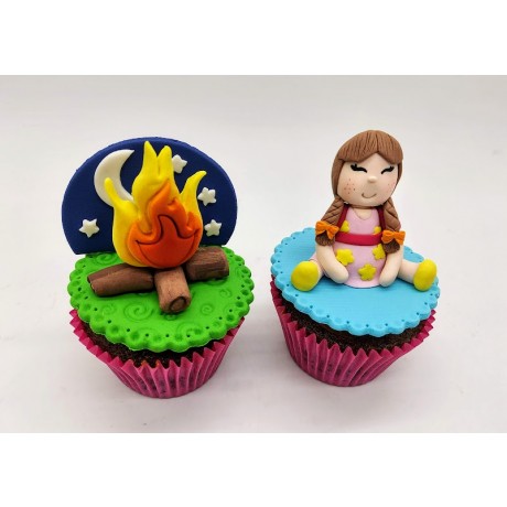 Cupcake Festa Junina 3D