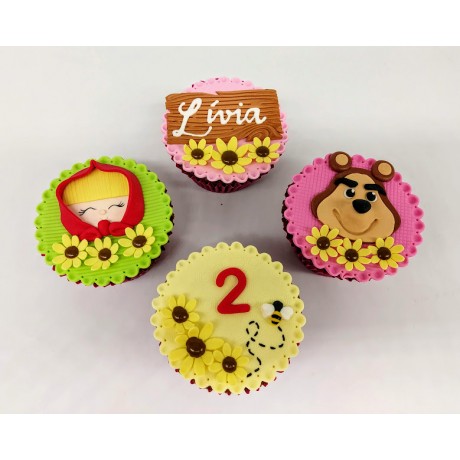 Cupcake Masha e o Urso