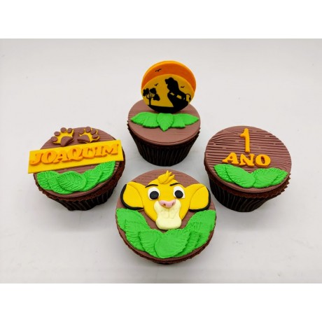 Cupcake Rei Leão
