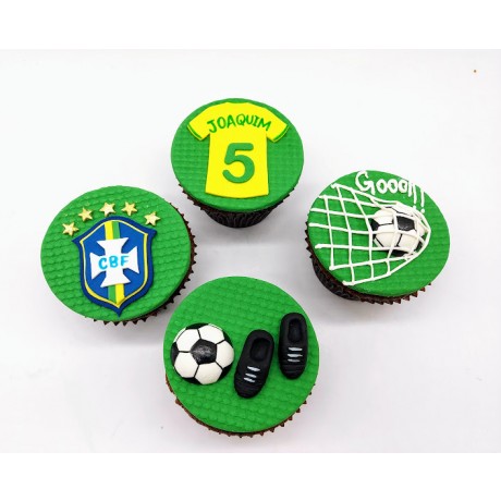 Cupcake futebol