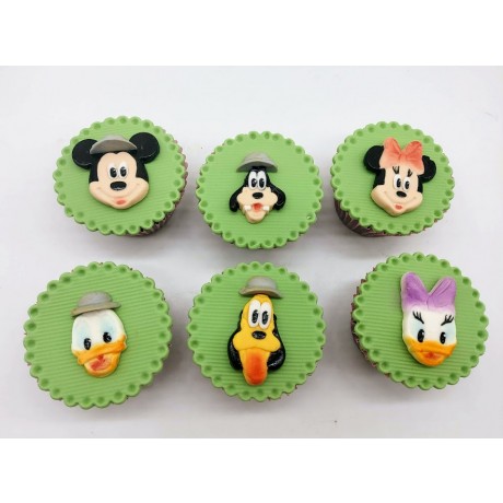 Cupcake Turma do Mickey Safari