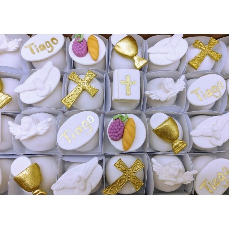 Docinho Glaceado Eucaristia