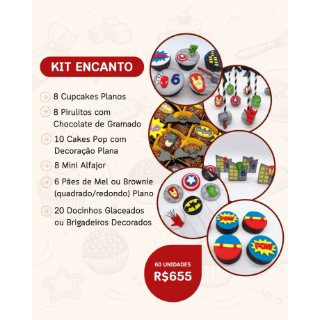 Kit Doces Encanto