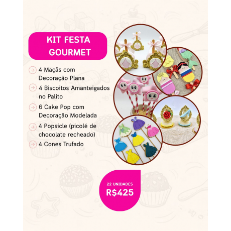 Kit Doces Festa Gourmet