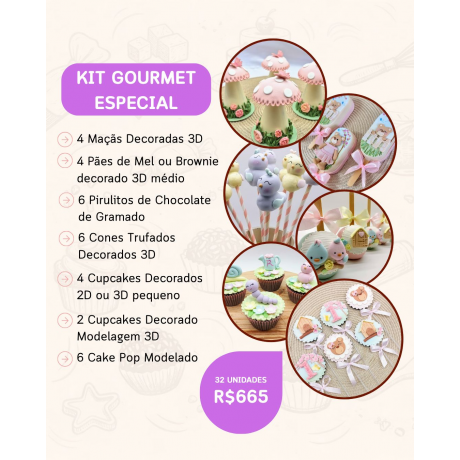 Kit Doces Festa Gourmet Especial