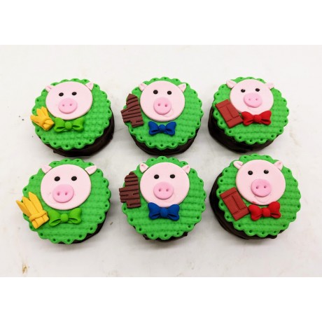 Mini alfajor Três Porquinhos