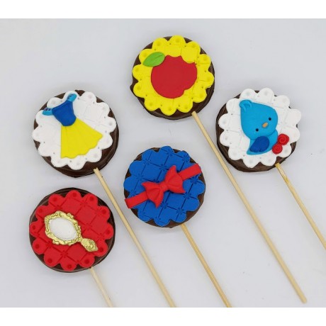 Mini Alfajor Branca de neve