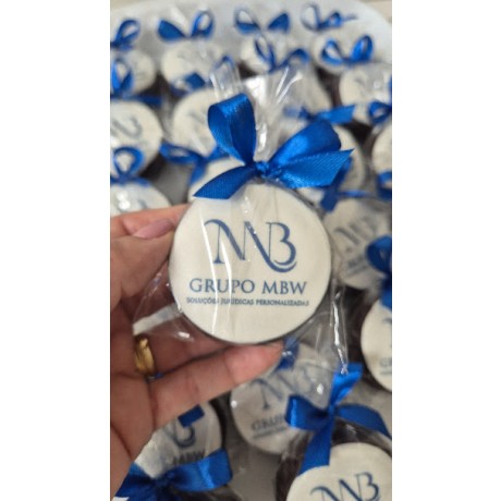 Mini Alfajor Logomarca