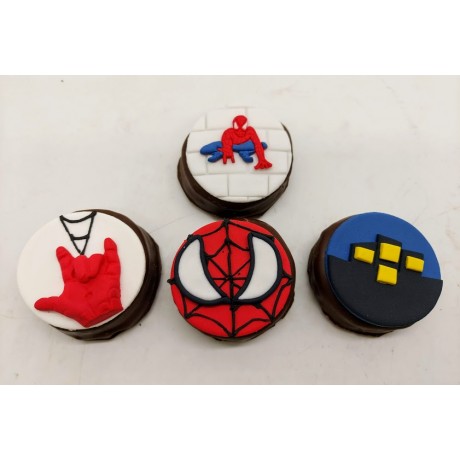 Mini alfajor homem aranha