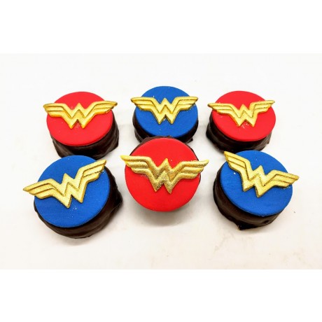 Mini Alfajor Mulher Maravilha