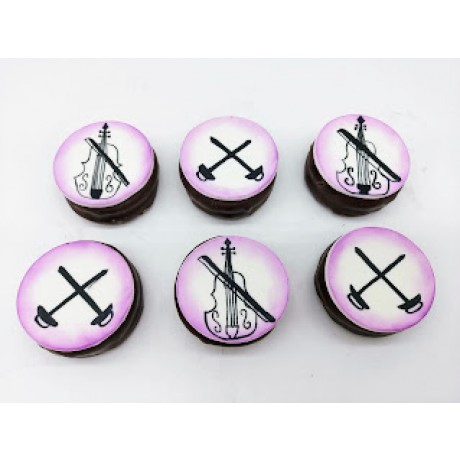 Mini alfajor Wandinha