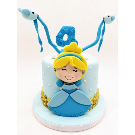 Mini bolo Cinderela