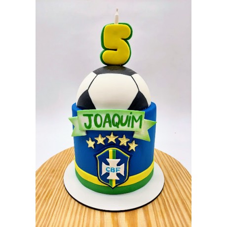 Mini Bolo Futebol