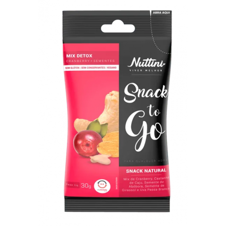 Mix de sementes detox 30g