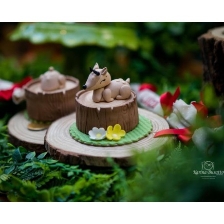 Pão de Mel Bosque Bichos 3D