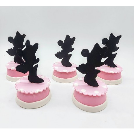 Pão de Mel Minnie Silhueta