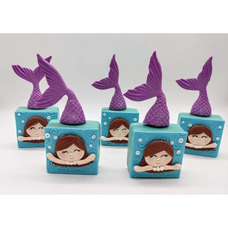 Pão de Mel Sereia 3D