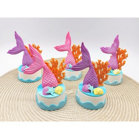 Pão de Mel Sereia Rabo 3D