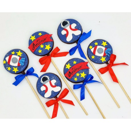 Pirulito de chocolate