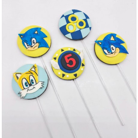 Pirulito de chocolate Sonic