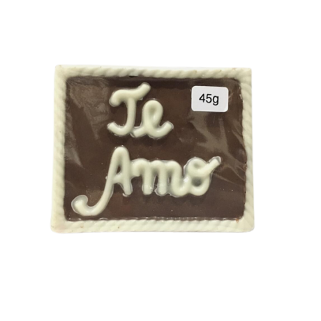 Placa de chocolate TE AMO 45g 