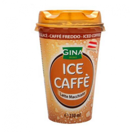 café gelado Latte Macchiato