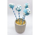 Cake Pop Floco Gelo