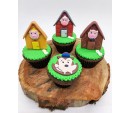 Cupcake Três Porquinhos