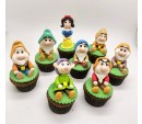 Cupcake 3D Branca de Neve