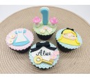 Cupcake alice no pais das maravilhas