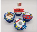 Cupcake Astronauta