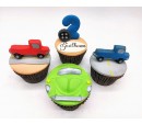 Cupcake Carros Vintage