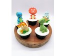 Cupcake Dino Baby 3D
