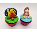 Cupcake Festa Junina 3D
