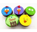 Cupcake Galinha Pintadinha