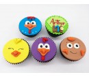 Cupcake Galinha Pintadinha