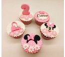 Cupcake Minnie rosa