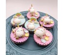 cupcake unicórnio 3d