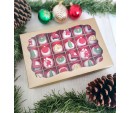 Caixa c/ 24 Docinhos Glaceados Natal
