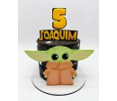Mini bolo Yoda